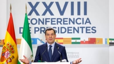 María Jesús Montero acusa a Moreno Bonilla de "vincular elecciones y violencia"