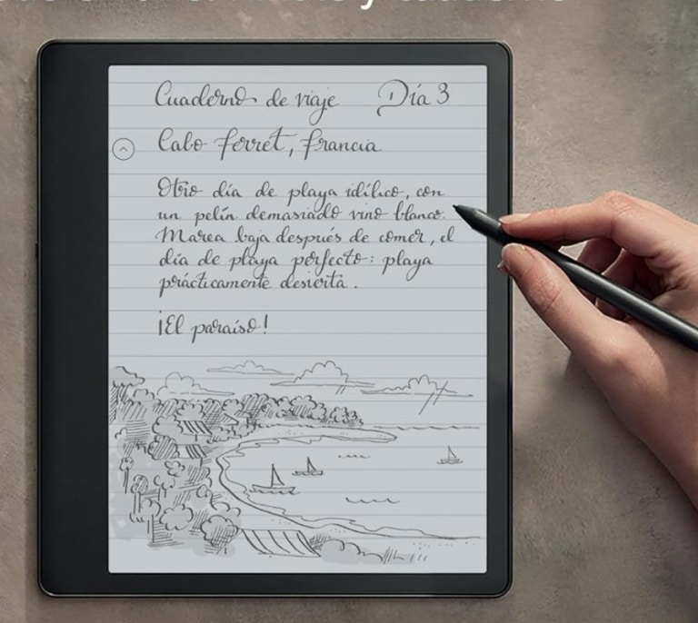 Lee, escribe y crea con el Kindle Scribe más vendido en Amazon y que está rebajado 100€