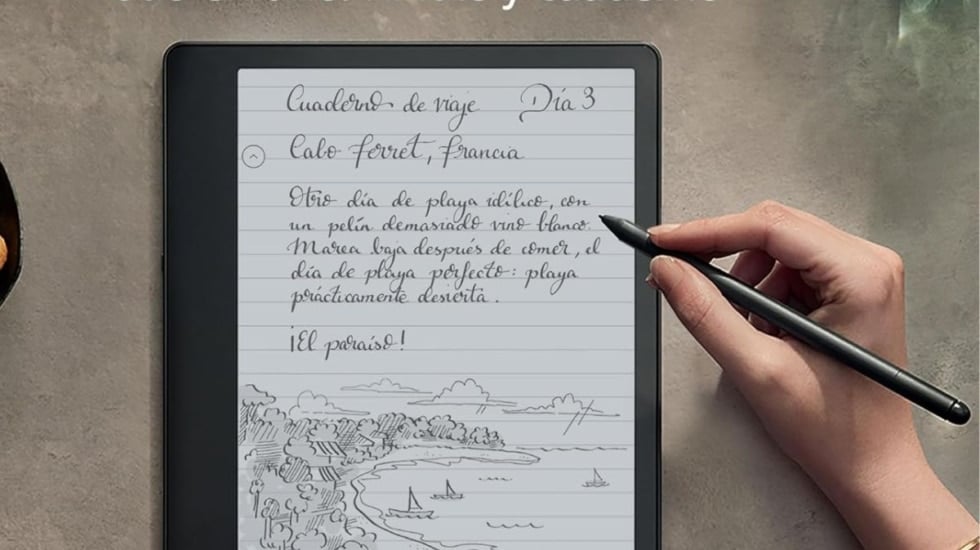 Lee, escribe y crea con el Kindle Scribe más vendido en Amazon y que está rebajado 100€