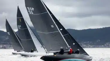 La Ría de Pontevedra acoge desde el viernes el Trofeo Xacobeo de 6 Metros