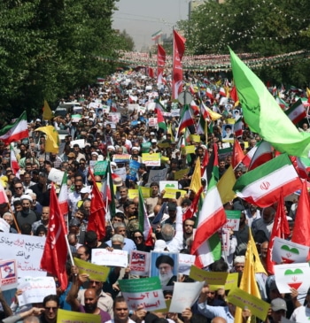 La difícil transición iraní