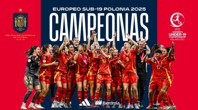 España Sub-19 femenina, homenajeada tras su título europeo