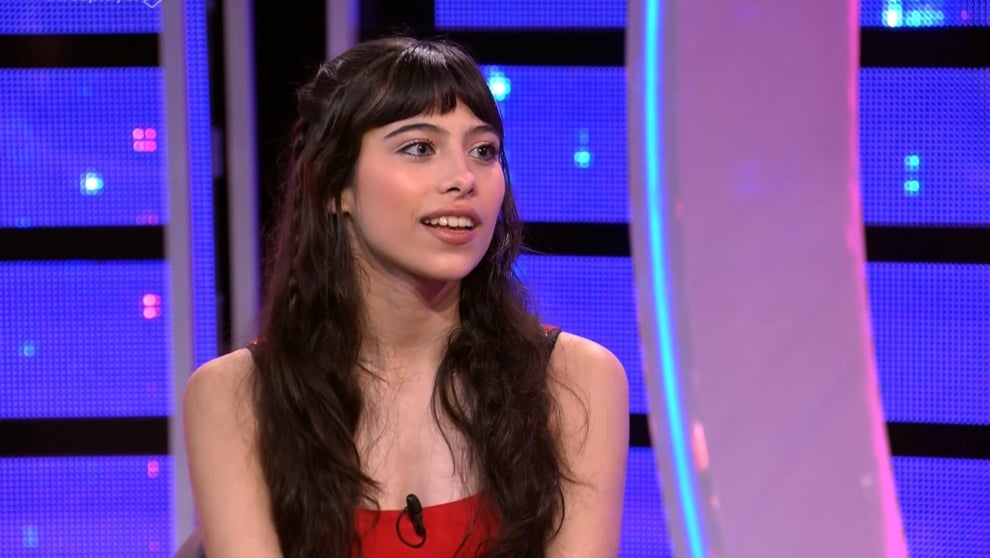 Melani García en la gala 9 de 'Tu cara me suena 12', que Antena 3 emite el viernes 6 de junio (22.00)