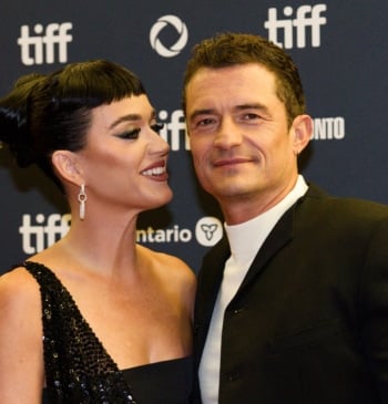 Katy Perry y Orlando Bloom en el Festival de Cie de Toronto en 2024