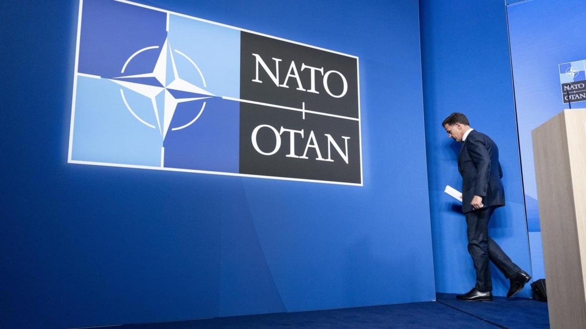 Mark Rutte en La Haya, sede de la cumbre de la OTAN