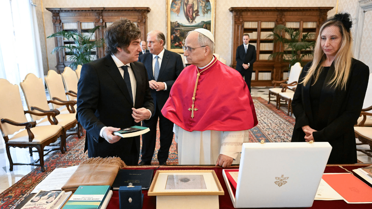 Milei se reconcilia con el Vaticano antes de 'actuar' en Madrid