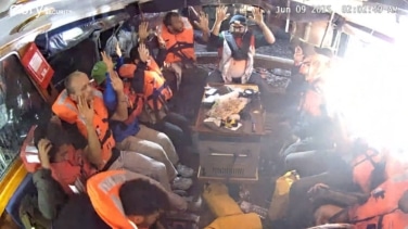 El ejército israelí asalta en aguas internacionales la Flotilla de la Libertad con Greta Thunberg y un activista español a bordo