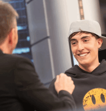 Plex con Pablo Motos en 'El hormiguero'.
