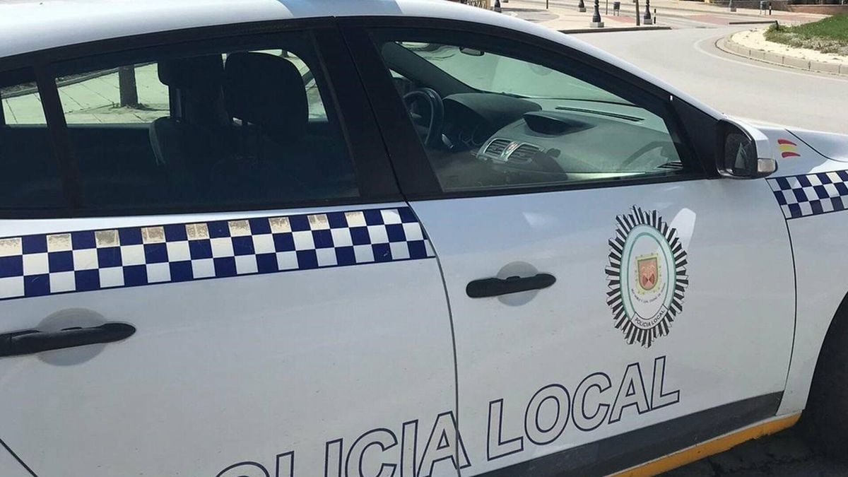 Un vehículo de la Policía Local de Guadix, en una imagen de archivo