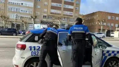 Hallado inconsciente en Burgos tras dañar un local y sangrar por las manos
