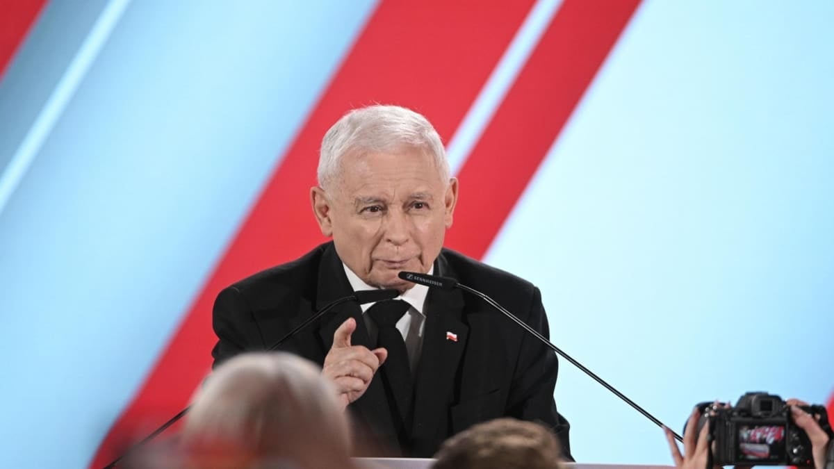 Jaroslaw Kaczynski, líder del PiS, en Varsovia
