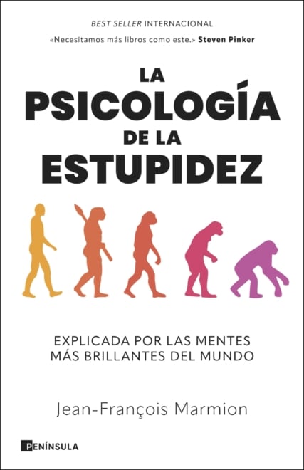 Portada de 'La psicología de la estupidez' (Península, 2025)