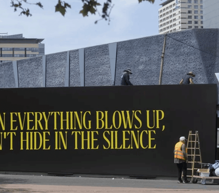 La embajada de Israel critica al Primavera Sound por su instalación pro palestina
