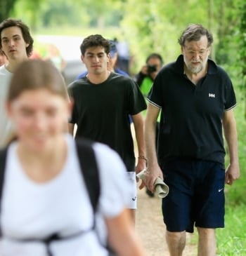 Mariano Rajoy, peregrino veloz camino de Santiago