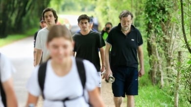 Mariano Rajoy, peregrino veloz camino de Santiago