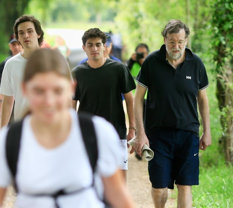 Mariano Rajoy, peregrino veloz camino de Santiago