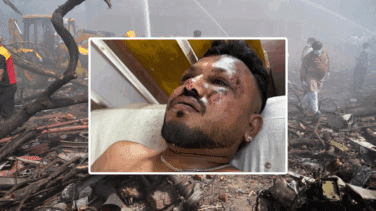 Ramesh, el único superviviente del accidente de Air India: "Me levanté y corrí"