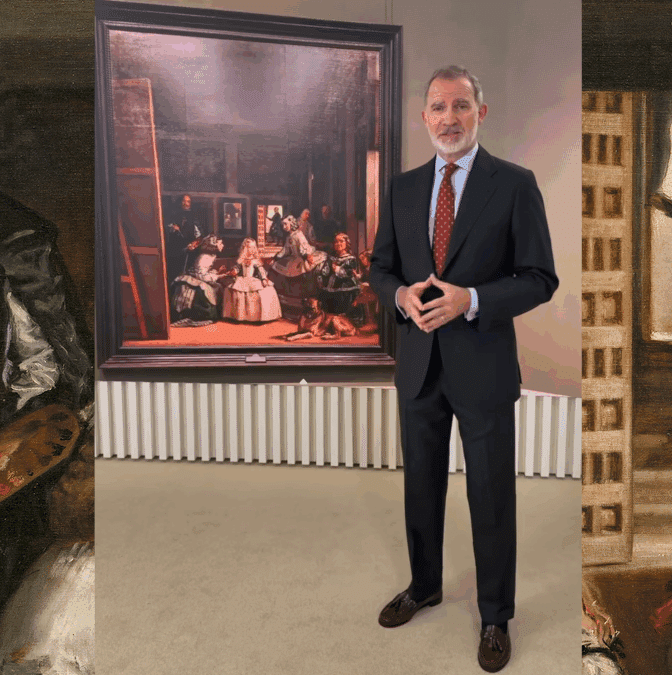 Felipe VI en 'modo Franganillo' presenta Las Meninas: "Es mucho más que [...]