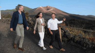 Los Reyes regresan a La Palma: "No queremos una película bonita, sino que vean la realidad"
