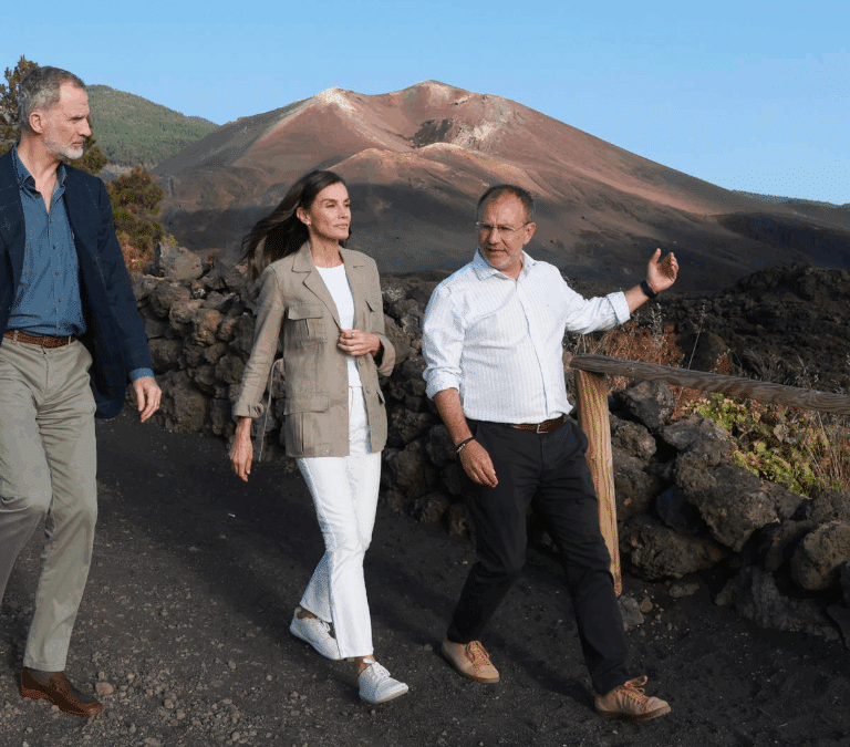 Los Reyes regresan a La Palma: "No queremos una película bonita, sino que vean la realidad"