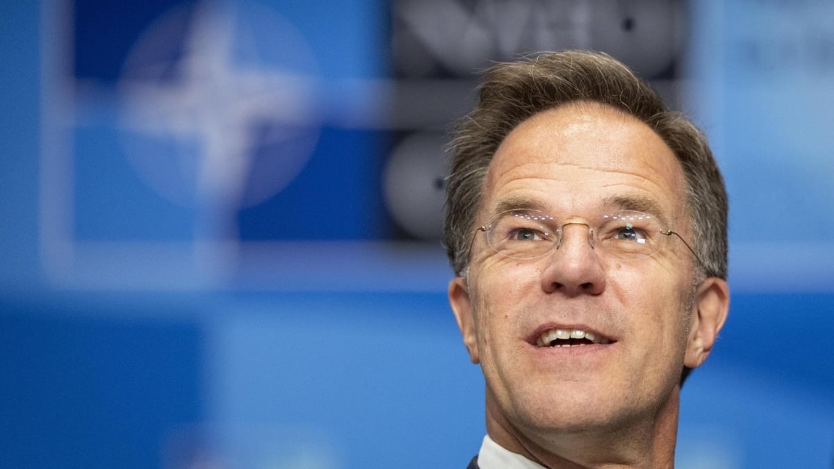 Mark Rutte, secretario general de la OTAN, en La Haya