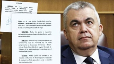 El Supremo y los notarios desmienten a Cerdán: el documento hallado por la UCO sí le vincula al 45% de la empresa clave de la trama