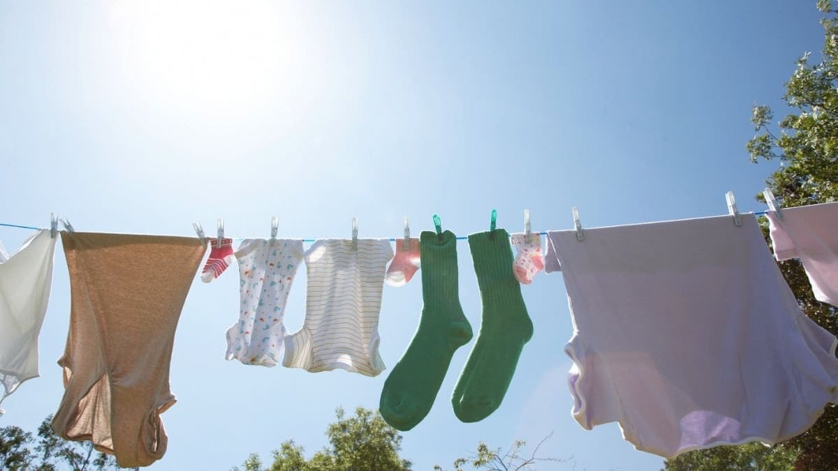Secar ropa verano