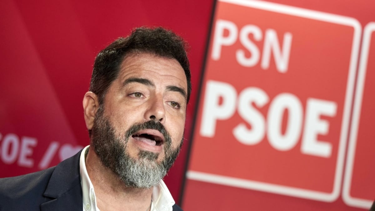 El secretario de Organización del PSN, Ramón Alzórriz, en una imagen de archivo
