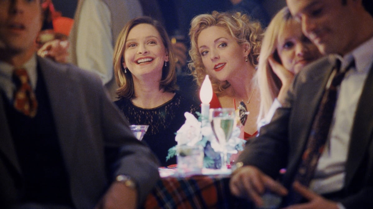 Calista Flockhart y Jane Krakowski en la serie de TV Ally McBeal