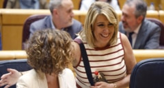 Susana Díaz se distancia de Felipe González: "Yo voy a votar al PSOE siempre porque lo llevo en el alma"