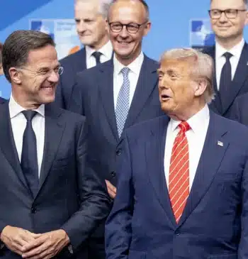 'Papi' Trump, a Rutte: "Yo le gusto"