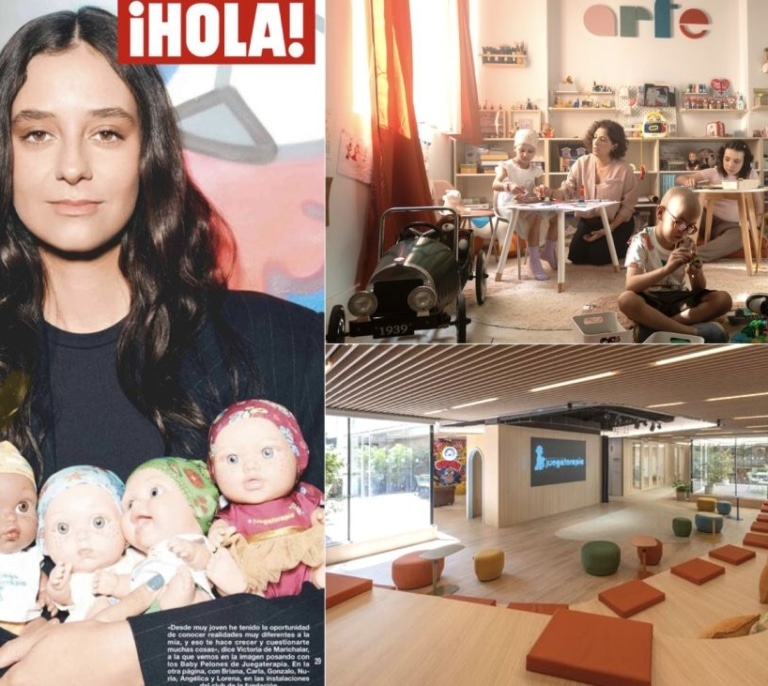 Victoria Federica amadrina el nuevo Club Juegaterapia: “Ha sido una experiencia inolvidable”