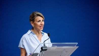Yolanda Díaz carga contra Sánchez: "El 'y tú más' no arregla la corrupción. Mejor no haber asistido al Congreso ayer"