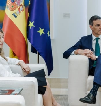 Yolanda Díaz exigió a Pedro Sánchez estar en el "puente de mando" [...]