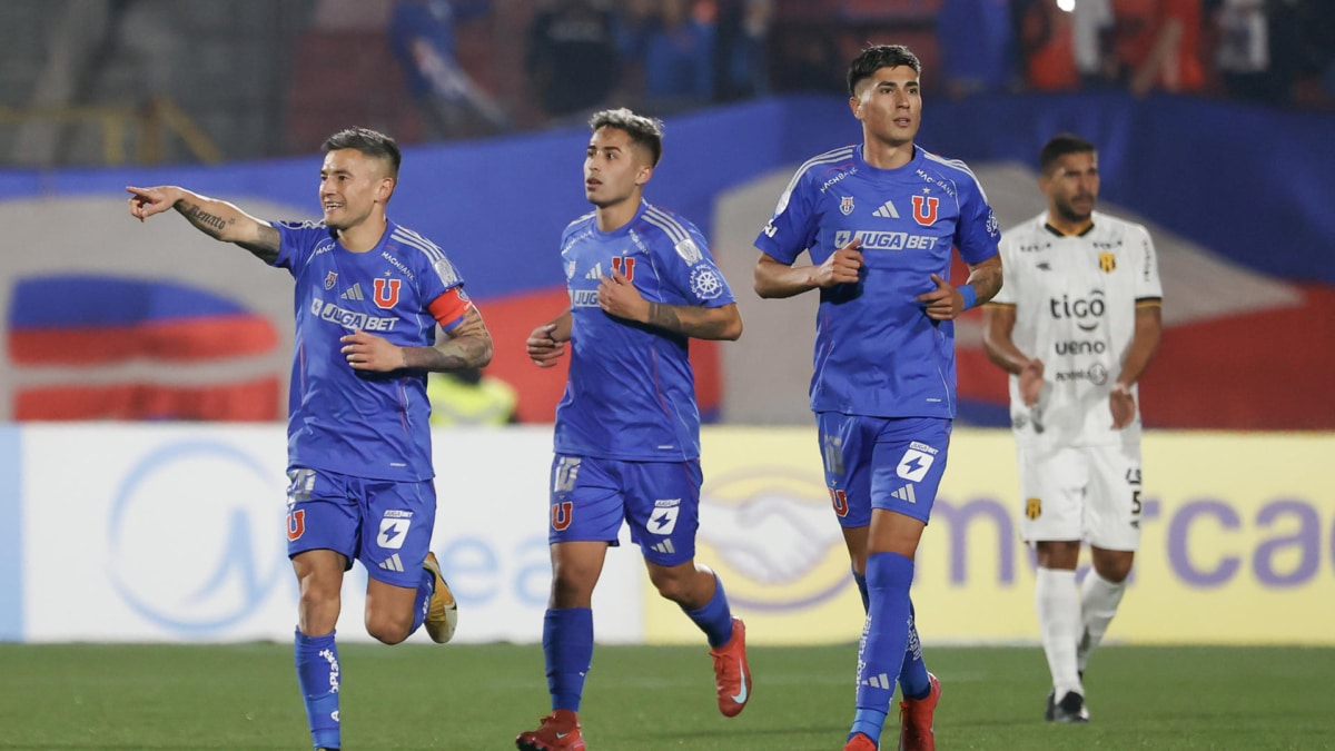 Universidad de Chile arrasa a Guaraní y asegura su pase a octavos de la Copa Sudamericana