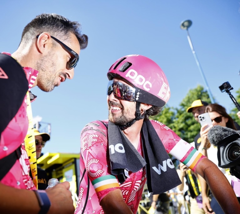 ¿Quién es el ciclista Ben Healy?