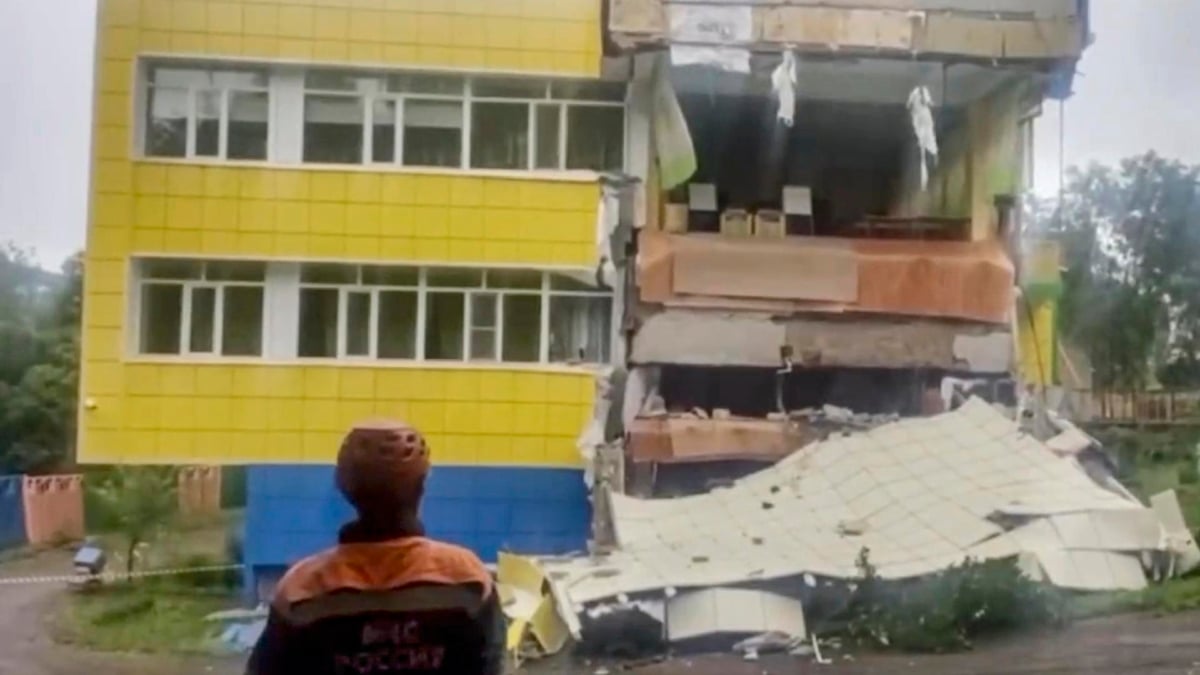 Impacto del terremoto en Petropavlovsk-Kamchatsky (Rusia).
