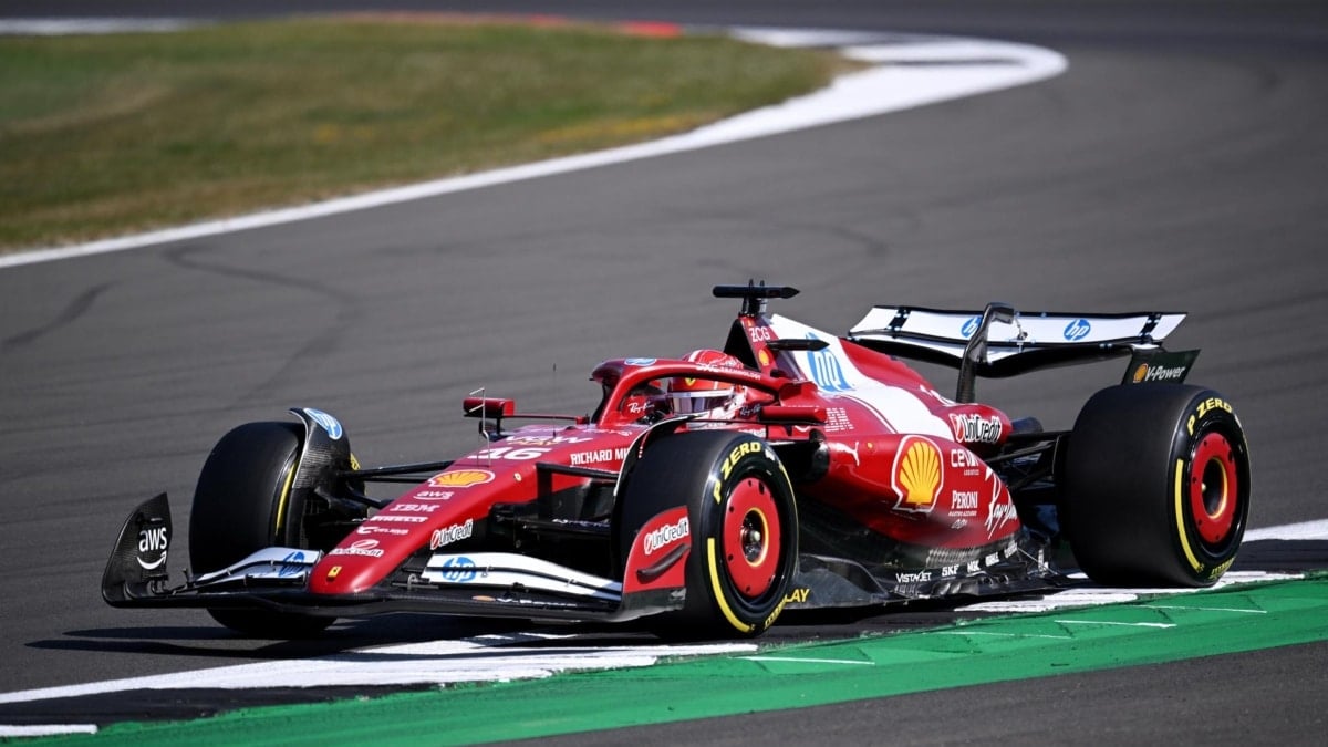 Leclerc lidera en los libres 3 del Gran Premio de Gran Bretaña