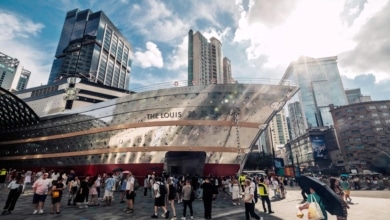 Así es el impresionante barco 'The Louis', la nueva tienda de Louis Vuitton