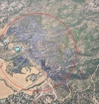 Controlado el incendio forestal junto al Castillo de la Albaida de Córdoba [...]