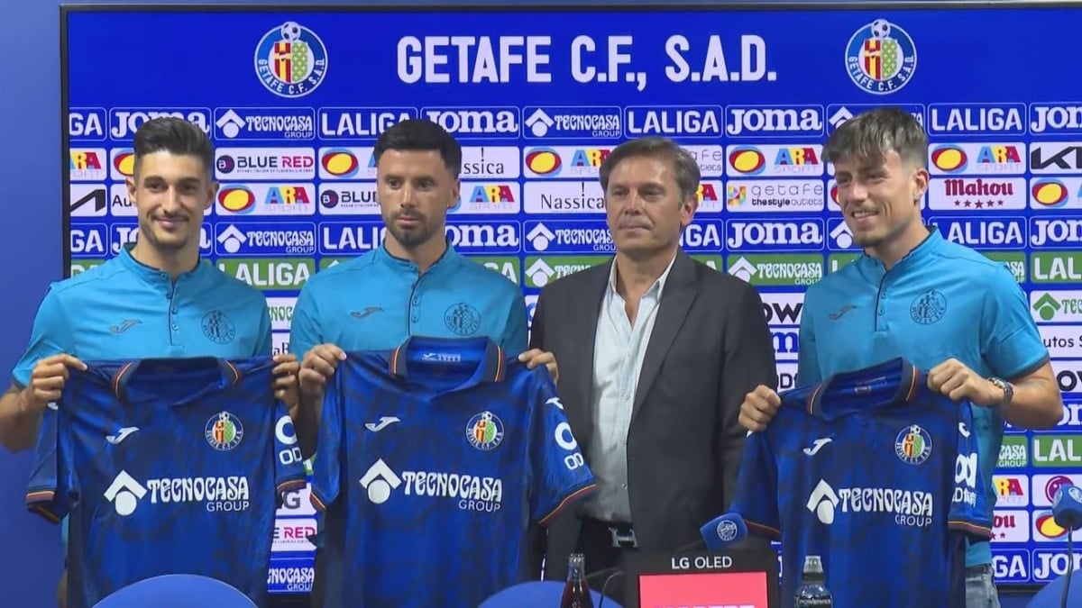 Kiko Femenía, Neyou y Davinchi nuevos fichajes del Getafe