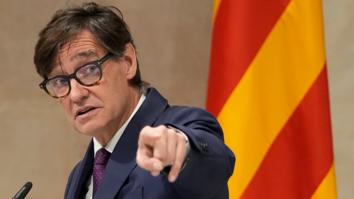 El presidente de la Generalitat, Salvador Illa.