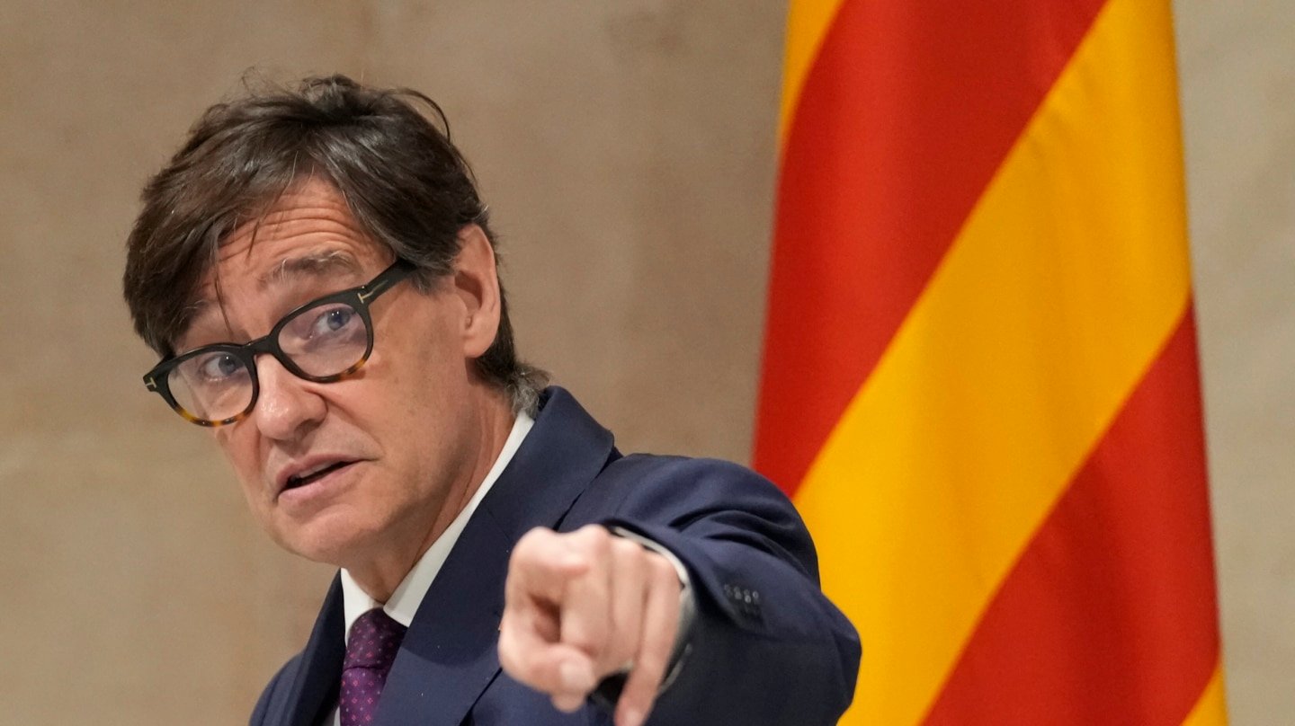 El presidente de la Generalitat, Salvador Illa.