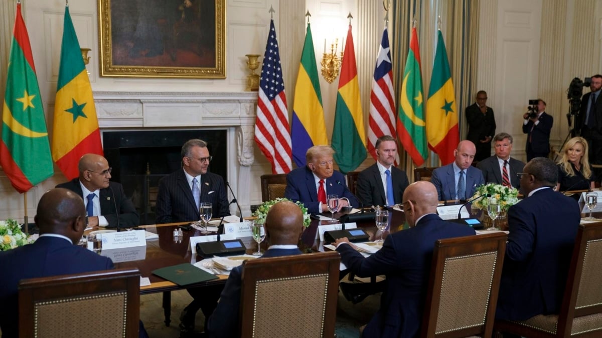 Las 'perlas' de Trump frente a cinco líderes africanos