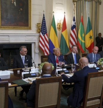 Las 'perlas' de Trump frente a cinco líderes africanos