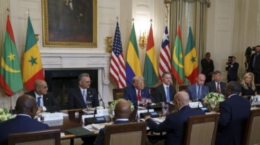 Las 'perlas' de Trump frente a cinco líderes africanos