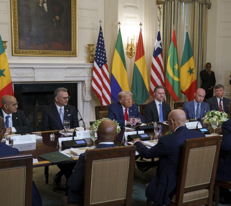 Las 'perlas' de Trump frente a cinco líderes africanos
