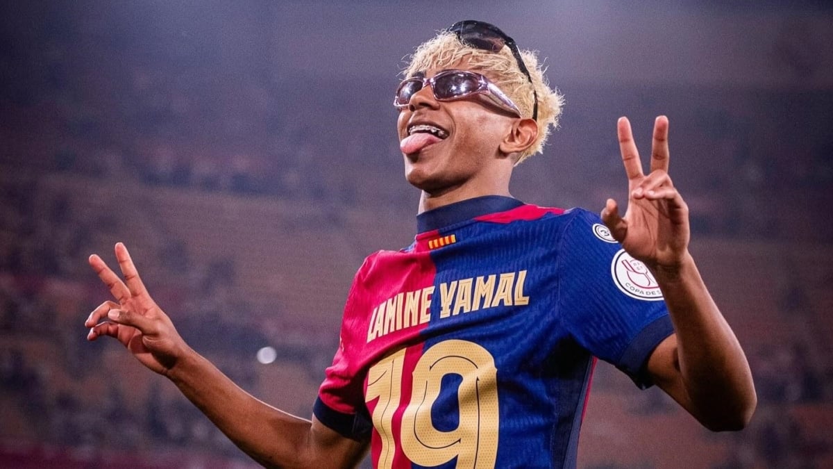 El futbolista del Barça Lamine Yamal cumplía ayer 18 años