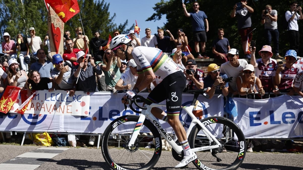 Victoria sorprendente de Tadej Pogačar en la 4ª etapa Tour de Francia 2025