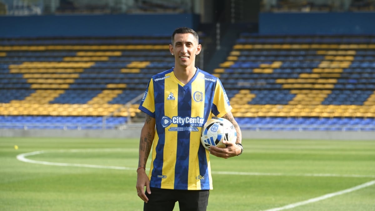 Ángel Di María vuelve a Rosario Central: "Volver a casa es muy especial"